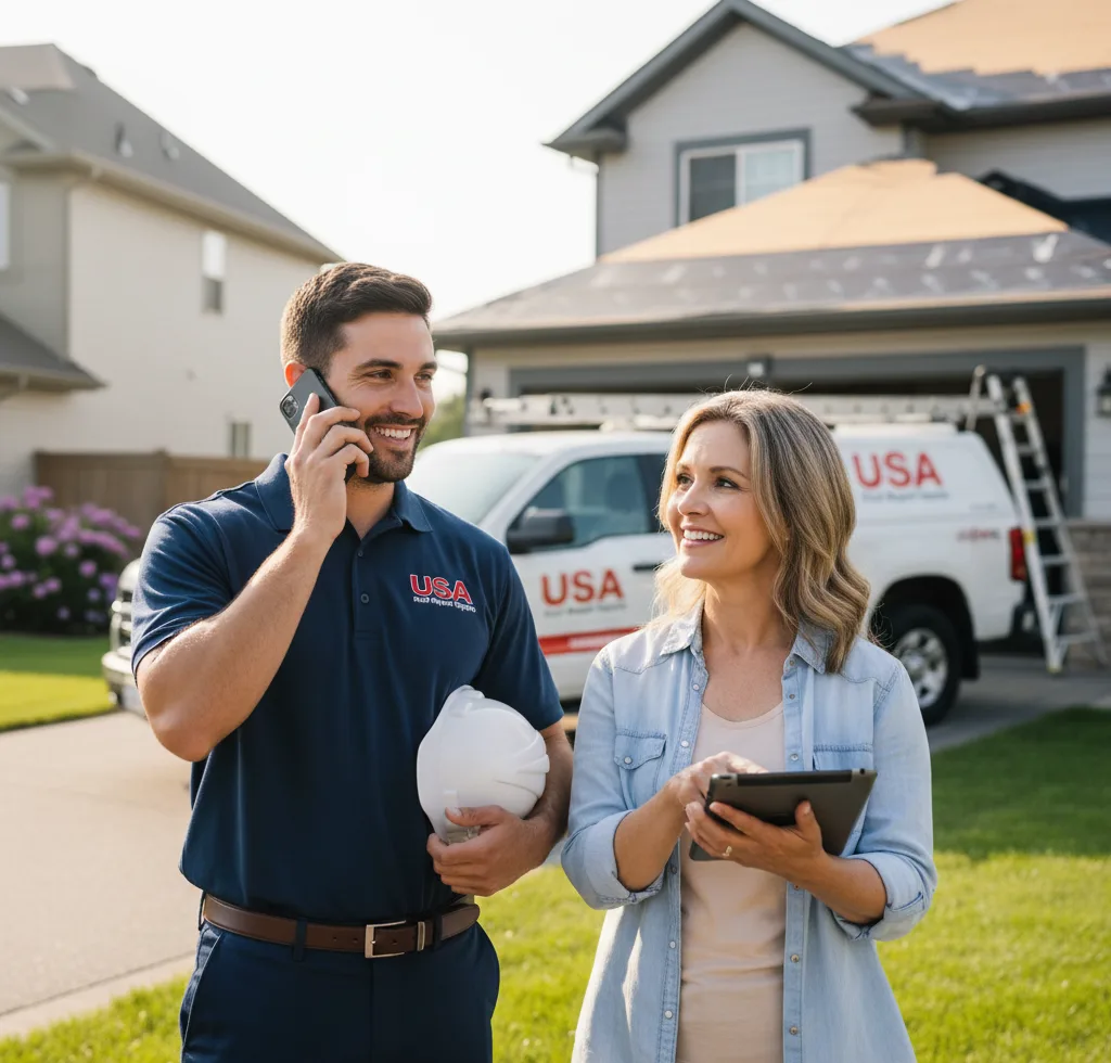 USA Roof Repair Experts customer support in Freedom